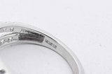 2.86cttw Lab Grown Diamond Ring 14k White Gold 3.9 Grams Size 6.75 Eb0826lxrxsa