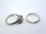 Neil Lane 1.57 Cttw Diamond & 14k Gold Bridal Set 8.5 Grams Size 6.5 Fw0925ezxdu