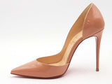 Christian Louboutin Iriza Patent Beige / Tan Size 35 Aa0826lzxsa