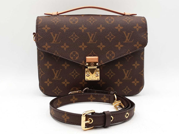 Louis Vuitton Pochette Metis Satchel In Monogram Coated Canvas Fw1025cxzdu