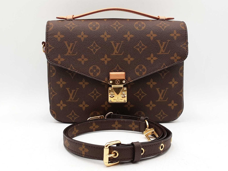 Louis Vuitton Pochette Metis Satchel In Monogram Coated Canvas Fw1025cxzdu