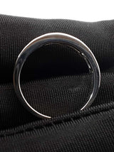 0.77 Cttw Diamond & 14k White Gold Channel-set Wedding Ring 3.9 Grams Size 8.75 Fw0726crxdu