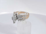 1.59 Cttw Diamond 14k Yellow Gold Ring 6.4 Grams Size 6.5 Aa0625erzsa