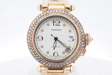 Cartier Pasha De Cartier 18k Yellow Gold 35mm Automatic Watch 130.9 Grams Eb0526exxzsa