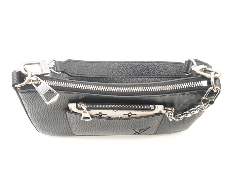 Louis Vuitton Marelle Black Epi Leather Hand Bag Sd0625izxde