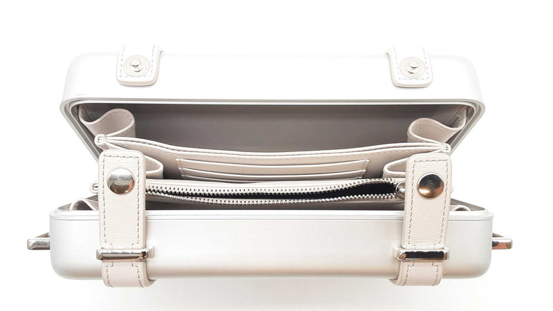 Christian Dior Dior X Rimowa Silver Clutch On Strap Crossbody Lh0125rxzde