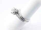 1.96 Ctw Diamond & Gold Soldered Bridal Set 18k Engagement 14k Band Fw0926ozxzdu
