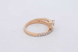 1.09cttw Lab Grown Diamond Ring In 14k Yellow Gold 4 Grams Size 7 Eb0826exzsa