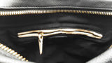 Chloe Paraty Black Leather Top Handle Bag Eb1225lrxdu