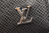 Louis Vuitton Black Taiga Leather Multiple Wallet Eb0526oxzsa