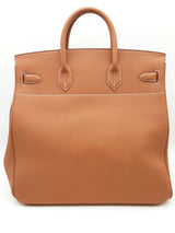 Hermes Birkin Hac 40 Gold Brown Togo Palladium Hardware Duffle Bag Do1025lpzxzde