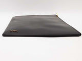 Yves Saint Laurent Leather Document Holder Black Aa0926orzsa