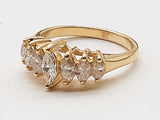 0.32 Cttw Natural Diamonds 14k Yellow Gold 3.5g Ring Size 8 Do0426oride
