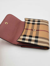Burberry House Check Luna French Wallet Eb0526exsa