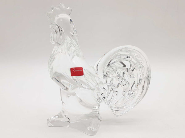 Baccarat Crystal Zodiac Rooster Figurine Collectible Do0924oxzde