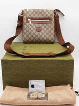 Gucci Supreme Canvas Crossbody Messenger Bag Eb0726cxzde