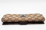 Gucci Gg Monogram Canvas Eclipse Continental Wallet Eb0926exsa