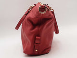 Coach Lenox Satchel Pebble Leather Red Aa0726pzsa