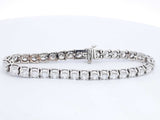 Lab Grown Diamond Approx. 8.50ctw Tennis Bracelet In 14k Wg 16.2g Eb0624oxxzdu