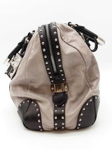 Prada Studded Trunk Bauletto Top Handle Bag Eb0726cxzde
