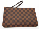 Louis Vuitton Pochette Brown Damier Ebene Coated Canvas Pouch Do0926pxzde