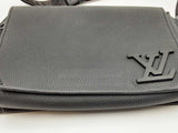 Louis Vuitton Aerogram Takeoff Black Leather Sling Bag Fw0225lozxdu