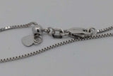 10k White Gold Diamond Pendant & 14k White Gold Chain 6.8 Grams 22 Inch Eb0926rrxsa
