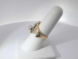 .58ctw Diamonds 14k Yellow Gold 6.7 Grams Ring Size 7 Sd0825rzxsa