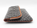 Goyard Sainte Marie Mm Clutch In Goyardine Coated Canvas & Leather Fw1026rzxdu