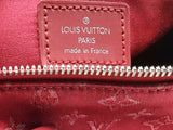 Louis Vuitton Bb Monogram Rouge Satin Little Papillon Shoulder Bag Lh0924ixzde