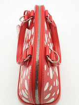 Louis Vuitton X Yayoi Kusama Red Epi Leather Alma Bb Top Handle Bag Eb1225lcxzsa