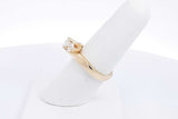 Approx. 0.96ctw Diamond Ring In 14k Yellow Gold 6.1 Grams Size 7 Eb1124cxzsa