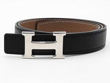 Hermes H Belt Black Size 32 Aa0926wrzsa