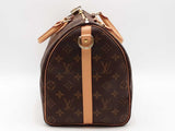 Louis Vuitton Monogram Speedy 35 Bandouliere Brown Aa0926szxsa