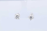 Lab Grown Diamond 3.07ctw Stud Earrings In 14k White Gold 1.69g Eb1121pwxzsa