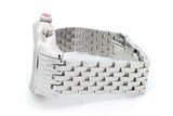 Michele Jetway Quartz Chronograph 40mm Stainless Steel Watch Eb0526pxzsa