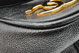 Chanel Black Caviar Leather Triple Cc Shoulder Bag Eb0926lrxzde