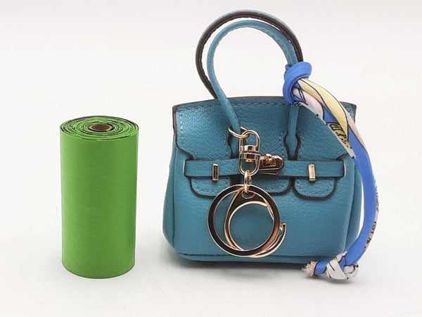 Blue Doggie Bag Holder Mini Bag Charm Aa0925csa