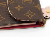 Louis Vuitton Monogram Bloom Flower Emilie Wallet Eb0726lrxde