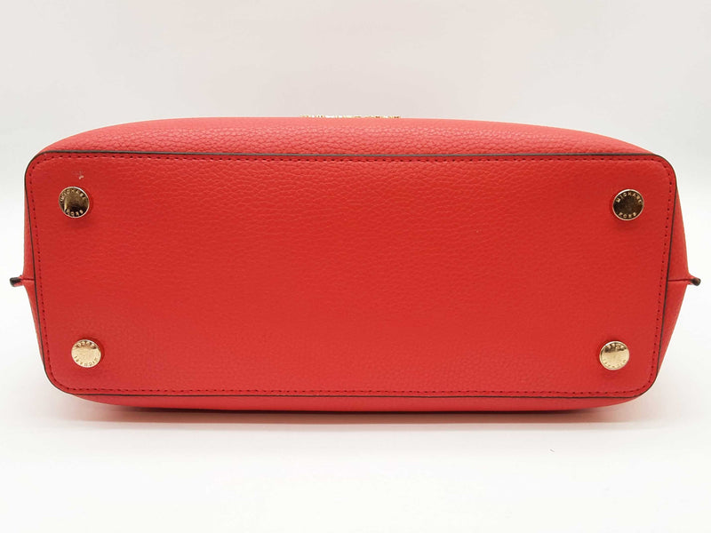 Michael Kors Emilia Dark Sangria Red Pebbled Leather Crossbody Bag Do1025orde