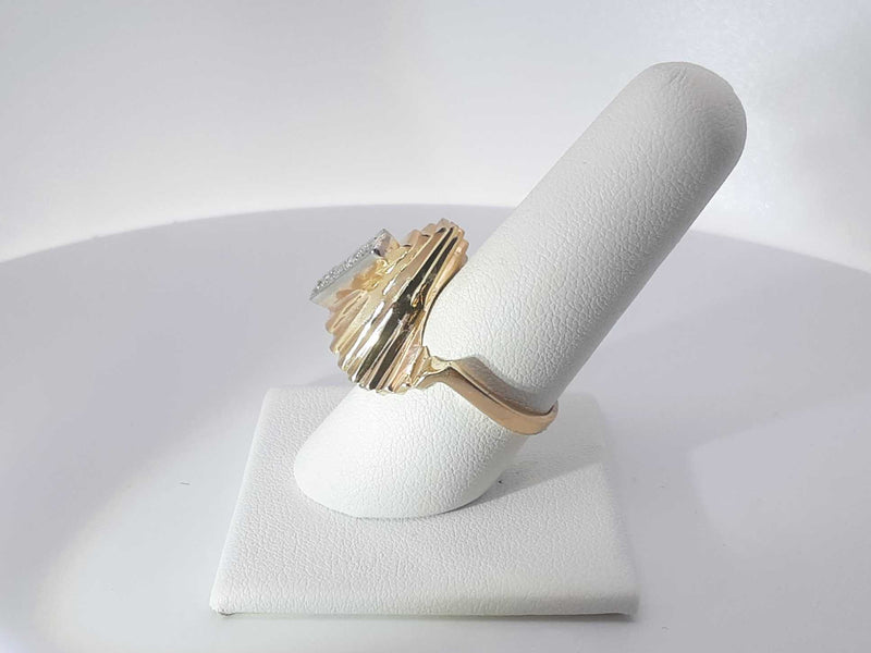 .20ctw Diamonds 14k Yellow Gold 8.9 Grams Rings Size 7 Sd0825wozsa