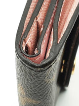 Louis Vuitton Zoé Wallet In Monogram Coated Canvas & Pink Leather Fw0926crdu