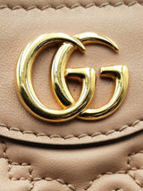 Gucci Gg Matelasse Pink Leather Shoulder Bag Eb1025ixzsa