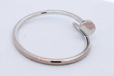 Cartier 18k White Gold Juste Un Clou Bracelet Size 16 32.1 Grams Eb0824rrxzdu