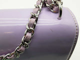 Tory Burch Britten Lavender Purple Leather Chain Shoulder Bag Do0325lxzde