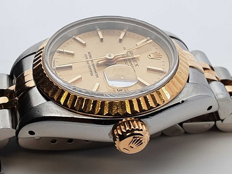 Rolex Lady Datejust Two-tone Jubilee 26mm Automatic Steel Watch Fw0225lrzxdu