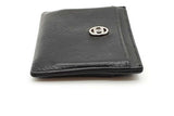 Chanel Black Leather Card Holder Wallet Eb1225lxzde