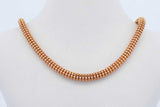 21k Yellow Gold Mesh Chain Necklace 14.5 Grams 16 Inch Eb0926ooxzde
