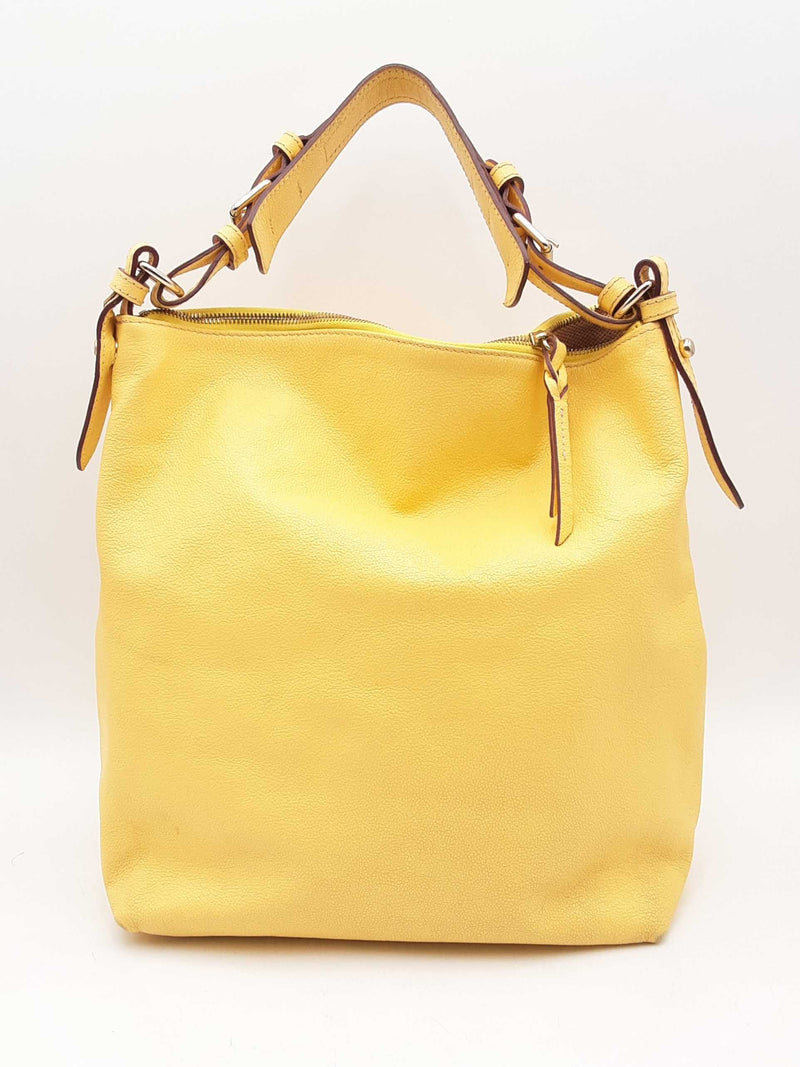 Dooney & Bourke Dillen Medium Pocket Yellow Satchel Sd0425orsa