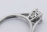 0.41ctw Diamond Ring In 10k White Gold 2.9 Grams Size 7 Eb0226ocrsa